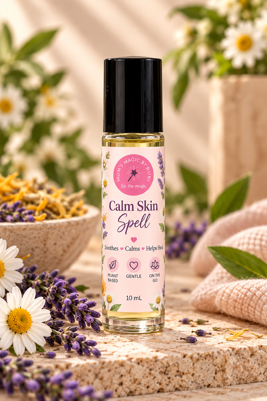 Calm Skin Spell - 10 mL roll-on by Mom's Magic by Rubi